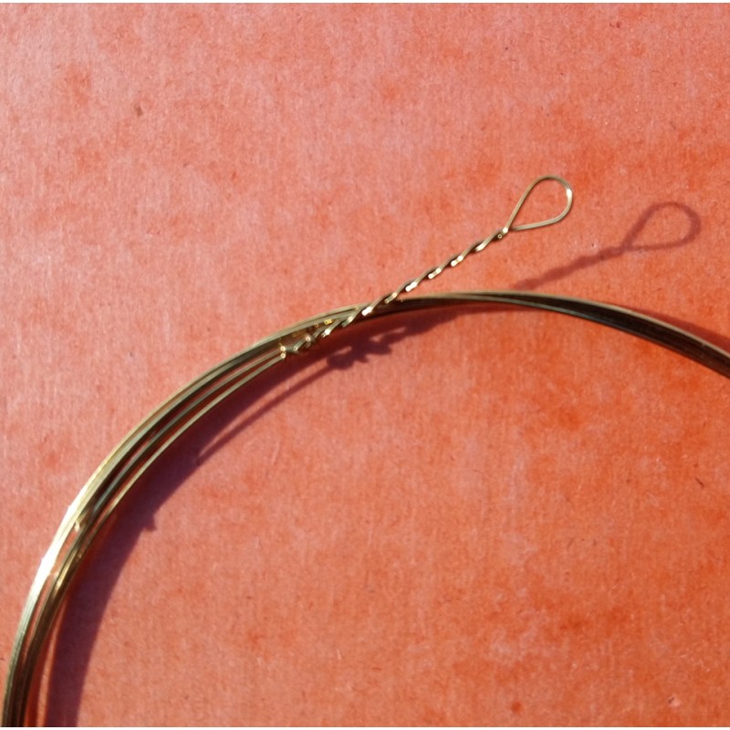 CORDE EN LAITON ROUGE POUR CLAVECIN red brass
