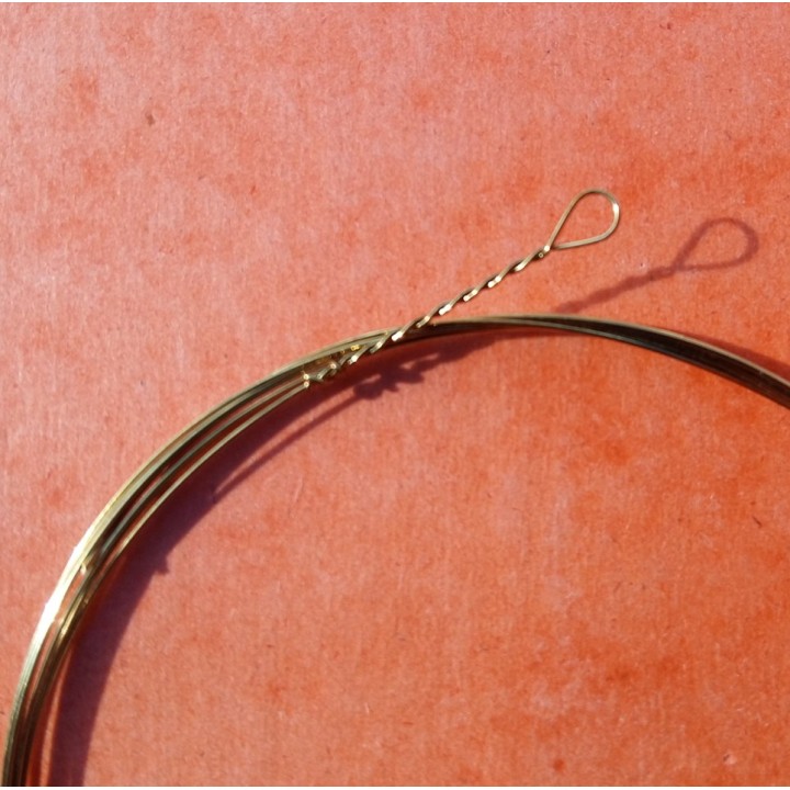 CORDE EN CUIVRE JAUNE YELLOW BRASS